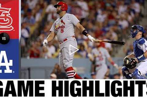 Cardinals vs. Dodgers Game Highlights (9/23/22) | MLB Highlights