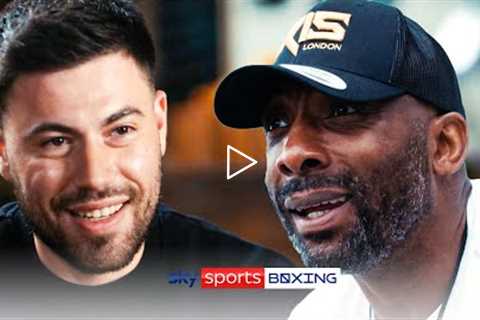 I like the pressure 😤  Ben Shalom chats to Johnny Nelson about his love of boxing