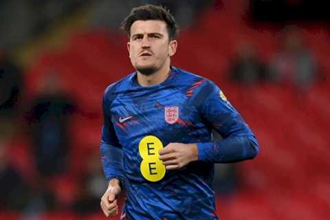 England fans boo Man Utd star Harry Maguire at Wembley ahead of Germany clash