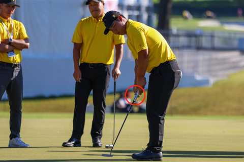 Tom Kim changed 1 piece of gear for good Presidents Cup vibes