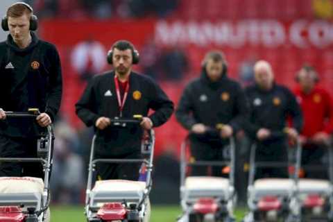 Man Utd groundsman rings Met Office every day to help prepare Old Trafford pitch