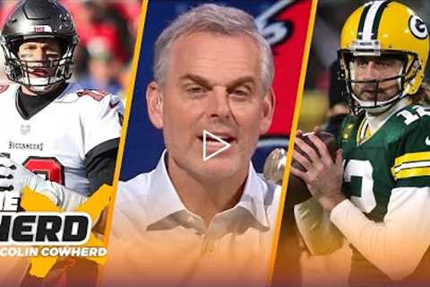 THE HERD | Colin Cowherd willing to bet on Tom Brady & Bucs to total win over Packers' Aaron..