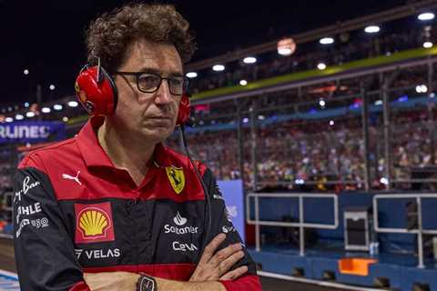  Binotto says Ferrari ‘got over’ Spa and Zandvoort results with Singapore double podium 