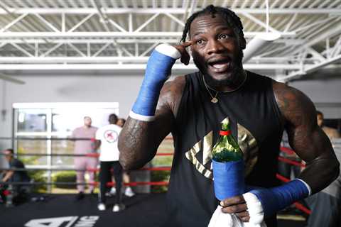 Deontay Wilder, 36, reveals he will only fight for ‘three more years’ as heavyweight star eyes..