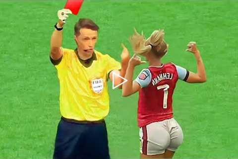 Funny Red Card Moments In Women's Football