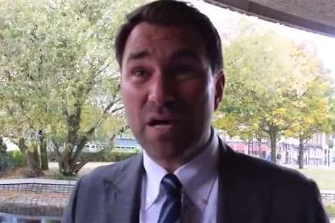 Vid of Hearn slamming boxers being allowed to fight after failed drug tests goes viral as he tries..