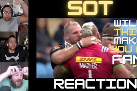 Staying Off Topic | Americans React - Brutal Big Hits, Skills & Highlights | #reaction #rugby