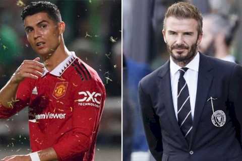Cristiano Ronaldo can escape Man Utd as David Beckham comes to the rescue with offer
