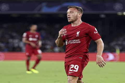 Arthur Melo facing FOUR MONTHS out with Liverpool star set to have surgery in huge injury blow