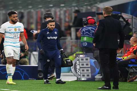 England World Cup fear as Reece James subbed off injured after jarring knee for Chelsea at AC Milan