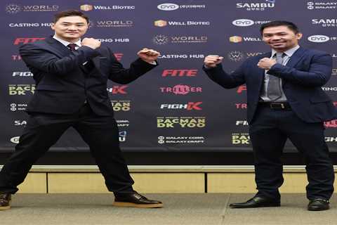 Manny Pacquiao to appear as HOLOGRAM at DK Yoo charity fight press conference in Los Angeles in..