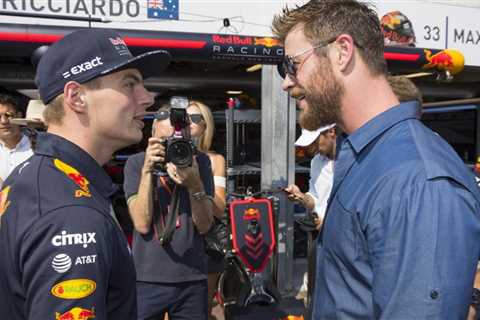  When Red Bull Star Max Verstappen Engaged in Banter With $130 Million Actor Chris Hemsworth &..