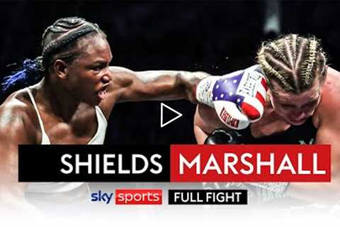FULL FIGHT! Claressa Shields vs Savannah Marshall  Undisputed Title Fight