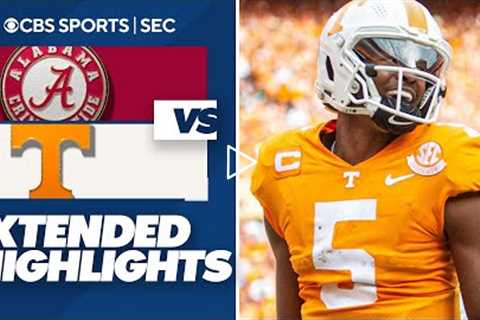 No. 6 Tennessee STUNS No. 3 Alabama in INSTANT CLASSIC: Extended Highlights | CBS Sports HQ