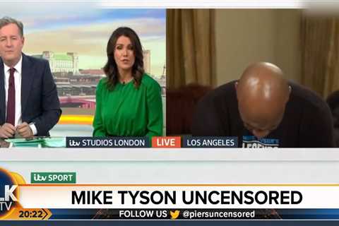 ‘It was my fault!’ – Mike Tyson says painkillers made him FALL ASLEEP during live interview with..