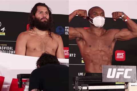 (VIDEO) UFC 251 Weighing Held: Major Stars Accurate, But Two More Than Allowed