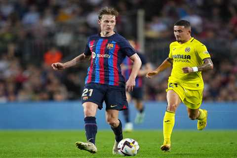 Man Utd, Chelsea and Liverpool set for Frenkie de Jong transfer battle in January with Barcelona..