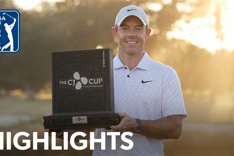 Rory McIlroy shoots 4-under 67 | Round 4 | THE CJ CUP | 2022