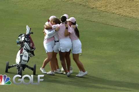 NCAA Highlights: East Lake Cup, Day 2 | Golf Channel