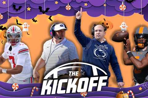 Trick-or-Treating with CFB coaches & horror-movie character comparisons! | The Kickoff