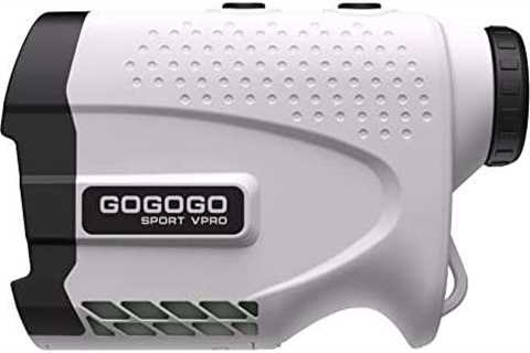 Gogogo Sport Vpro Laser Rangefinder for Golf & Hunting Range Finder Distance Measuring with..