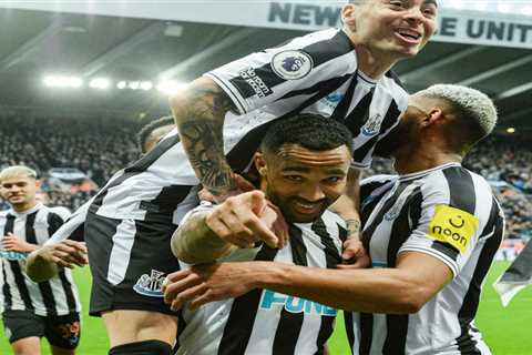 Newcastle 4 Aston Villa 0: Toon up to 4th as Wilson stakes World Cup claim in front of Southgate..