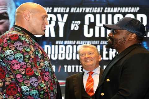 Tyson Fury and Derek Chisora warned rival Oleksandr Usyk could make surprise appearance at..