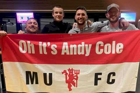 ‘Illiterate’ Man Utd fans mocked for botched anti-Liverpool ‘on the dole’ banner