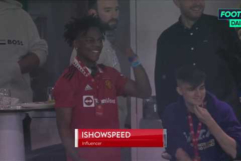 YouTube star IShowSpeed flies from America to Old Trafford just to watch Cristiano Ronaldo.. but..