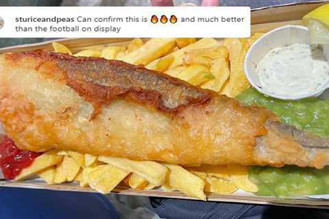 Fans all say same thing about fish and chips at Tottenham as North London food war with Arsenal..