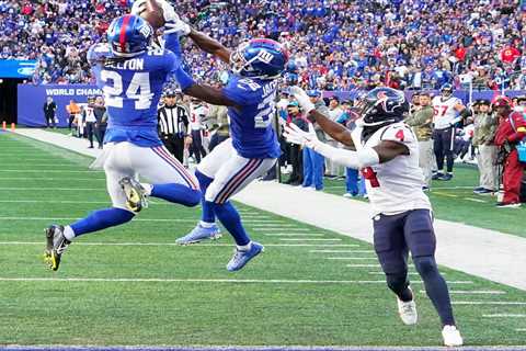 Giants-Texans ‘things I think’: The only thing pretty about the Giants is their 7-2 record