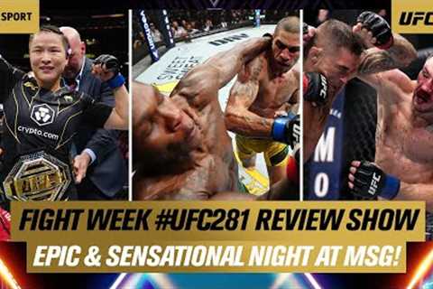 Fight Week: UFC 281 Review Show  Israel Adesanya dethroned as Middleweight King by Alex Pereira