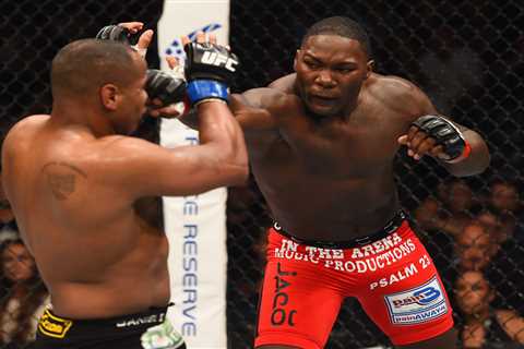 What was Anthony ‘Rumble’ Johnson’s record and how long was he in the UFC for?