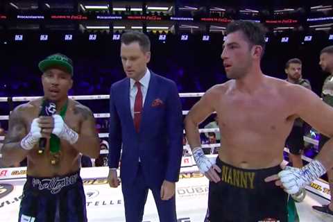 Love Island star Jack Fincham goes the distance in boxing debut on Floyd Mayweather’s undercard..