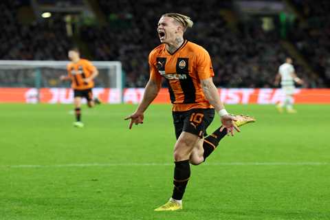 Arsenal told to pay £88.8m to land Mykhaylo Mudryk transfer as Shakhtar Donetsk compare him to..