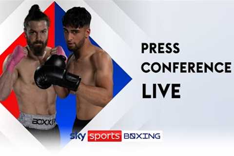 LIVE PRESS CONFERENCE  Azim vs Charlton Sunday Sizzler!