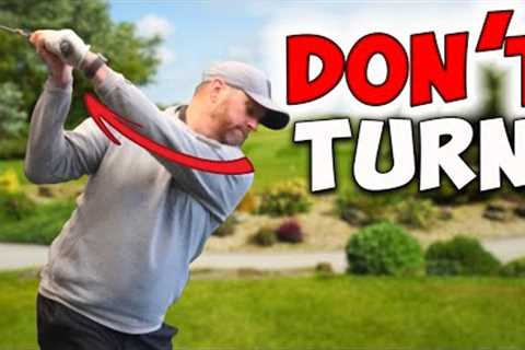 Don''''t TURN Your Shoulders In The Golf Swing