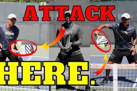 The #1 Attacking SECRET That The Pros Use | Briones Pickleball