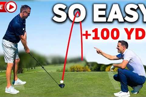 Small changes to golf swing bring SHOCKING Results - LIVE GOLF LESSON