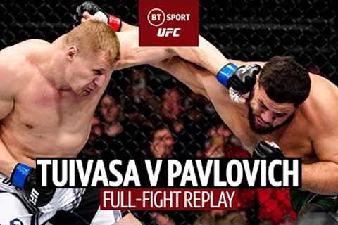 Tai Tuivasa v Sergei Pavlovich  Official UFC Fight Highlights  Pure domination from Pavlovich!