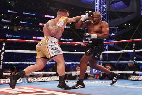 Dubois brutally KOs Lerena in third round as he bounces back after being floored THREE times and..