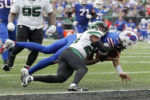 Jets open as 9.5 point underdogs vs Bills