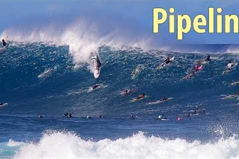 Surfing Pipeline - IT''''S CRAZY!!! - December 02, 2022