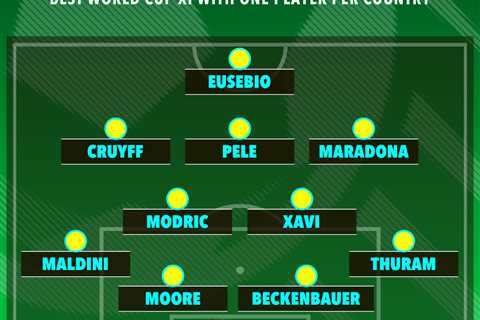 Jamie Carragher names his best World Cup XI of all time using no more than one player from each..