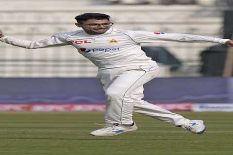 England all out for 281 on day one of Second Test against Pakistan as Ahmed takes seven wickets in..