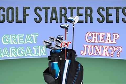 Golf Club Starter Sets / Should Beginners Buy Them