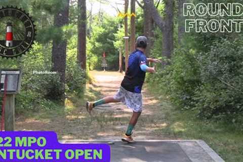 2022 Nantucket Disc Golf Open| MPO| Lead Card| RD2F9| Economos, Kohltrain, Moriarty, O''''Coin|