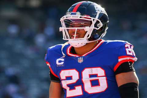 Giants-Eagles inactives: Saquon Barkley will play