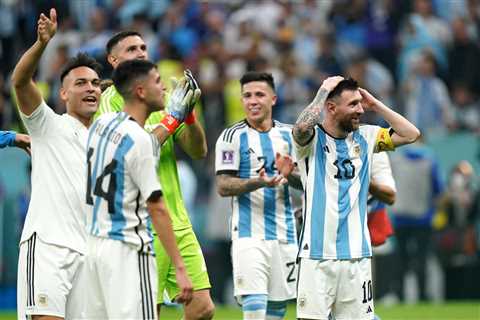 Argentina’s route to the 2022 World Cup final