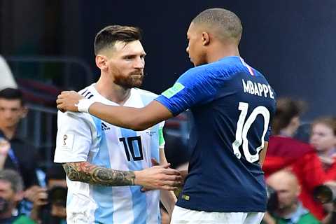 How France and Argentina lined up in epic 4-3 thriller at World Cup 2018 – with Mbappe and Messi..